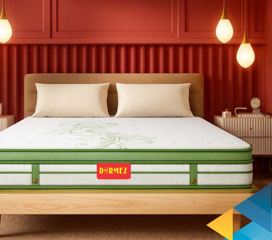 Dormez Grand Night mattress in a bedroom